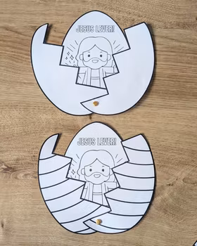 Påskägg med äggskal