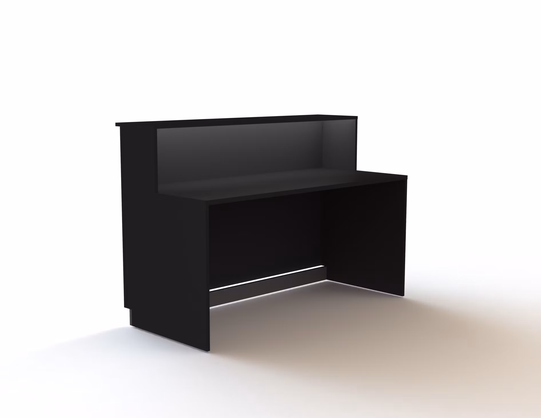 Kassadisk Skrivbord - 40 cm - hurts - förhöjd front