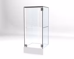 Glasvitrin BAS 40*40*92 cm Glastopp.