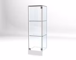 Glasvitrin BAS 40*40*132 cm Glastopp.