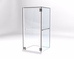 Glasvitrin Billy 40*40*82 cm Glastopp.