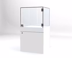 Glasvitrin BAS Förvaring 50*50*92 cm Glastopp.