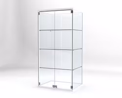 Glasvitrin Billy 60*80*162 cm med 3 cm topp