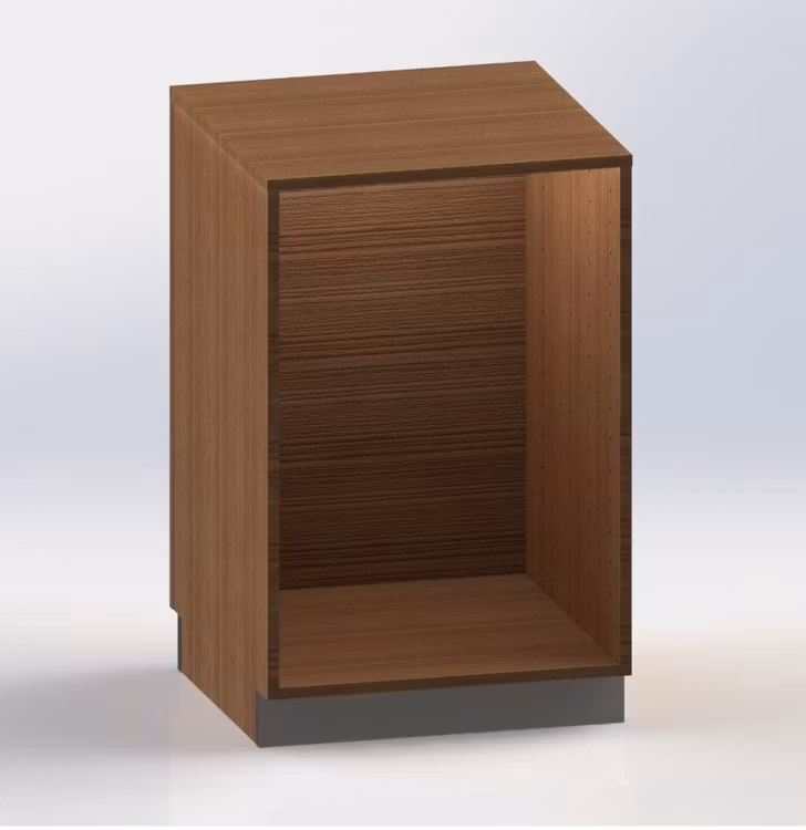 Kassadisk Billy 60*60*95 cm Stomme