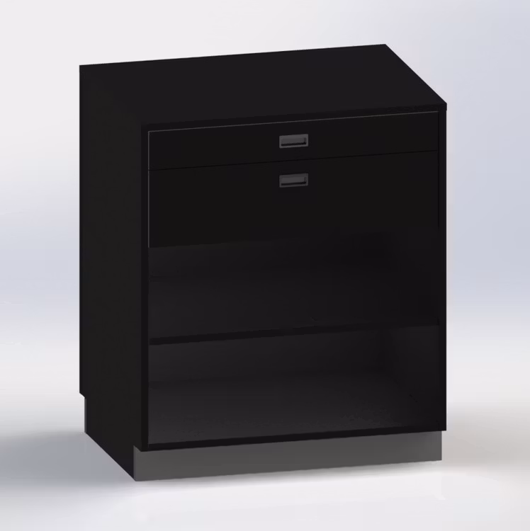Kassadisk Billy 60*80*95 cm 2 lådor 1 hylla