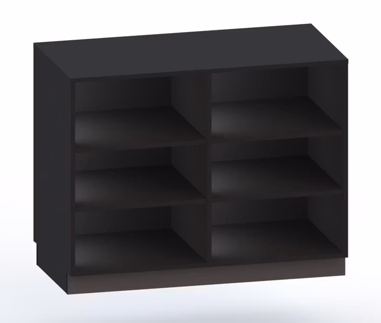 Kassadisk Standard  -  60*120*95 cm 4 hyllor
