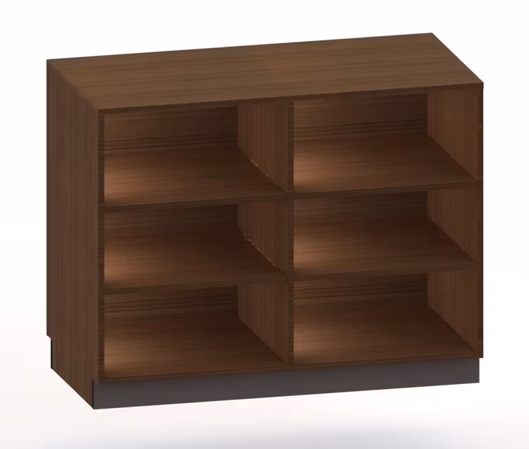 Kassadisk Standard  -  60*120*95 cm 4 hyllor