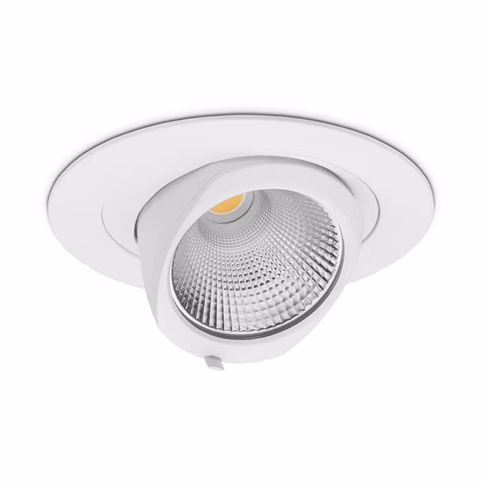 TAKSPOTLIGHT INFÄLLD DL-QA 39W 3030LM Ø:205MM