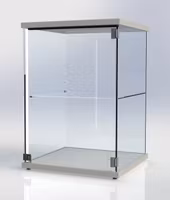 Glasmonter SUCCE 60 - vit - 3 cm topp med belysning