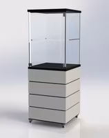 Glasmonter SUCCE 60 - Komplett - svart-vit-svart - 3 cm top
