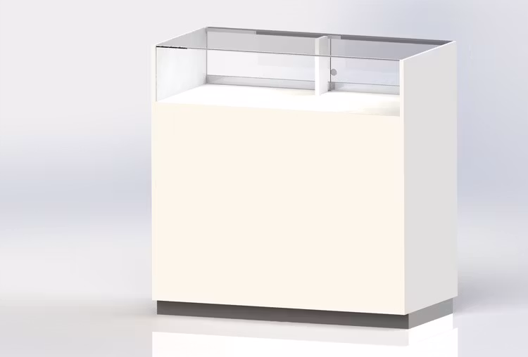 Glasdisk Standard - 25 cm glasfront