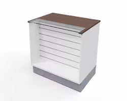 Glasdisk Standard - Front exponering - Spårpanel