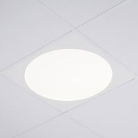 Dekorram Rund till LED Platta 600X600 mm