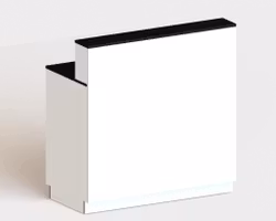 Dekor-front Högblank - Kassadisk Standard