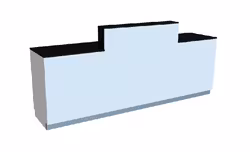 Komb. 2 RAK 280 cm - Kassadisk Standard
