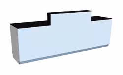 Komb. 2 RAK 320 cm - Kassadisk Standard