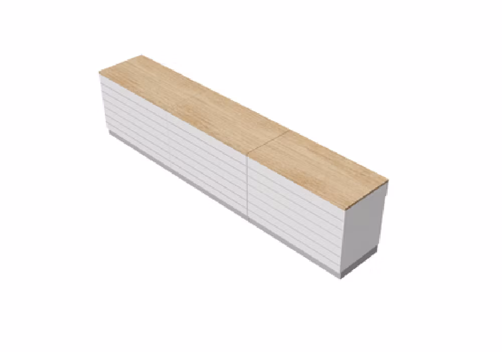 Dekor-front Spårpanel - Kassadisk Standard