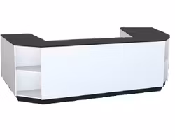 Komb 1-U-Form 160-220-160 cm - Kassadisk Standard