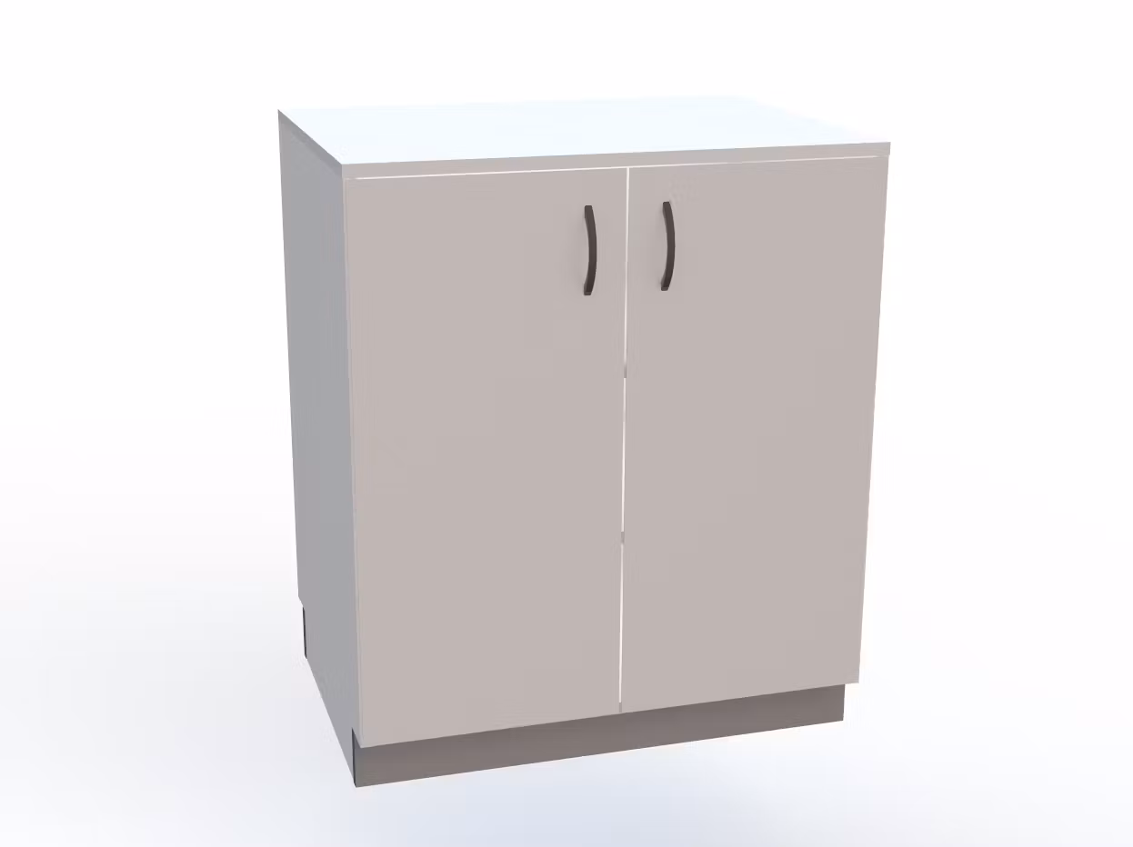 Kassadisk-78 cm, par-lucka+2st hyllplan