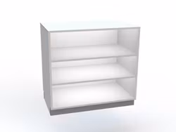 Kassadisk-100 cm, 2st hyllplan