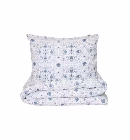 Bäddset Torgestad Slätväv 150x210 Kosta linnewäfveri