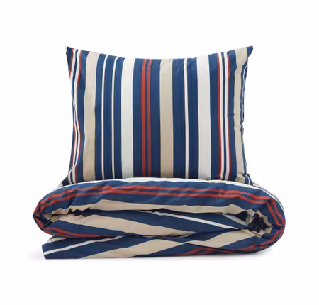 Bäddset Vik Marinblå Percale 150x210 Lord Nelson Victory