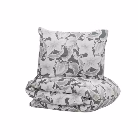 Bäddset Hommedal Satin Grön 150x210 Kosta Linnewäfveri