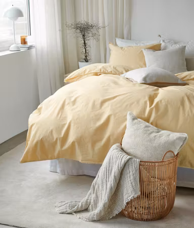 Humble Gul Bäddset Borganäs of Sweden Enkeltäcke 150x210