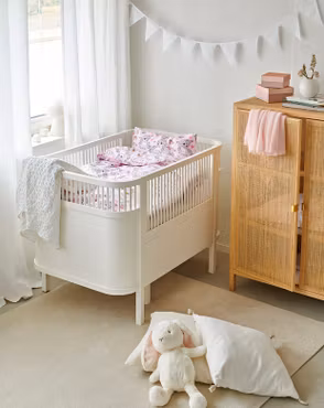 Bäddset Enhörning Rosa Spjälsäng 100x130 cm