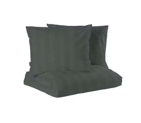 Mirage Bäddset Satin Mörkgrön Dubbeltäcke 220x210