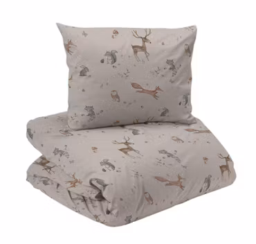 Stampe Beige Bäddset Enkeltäcke 150x210