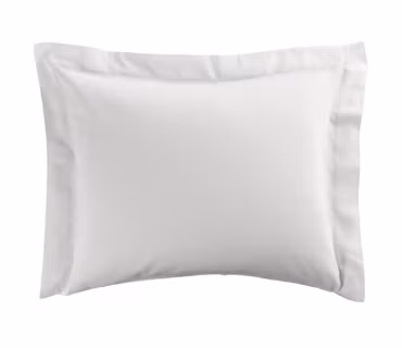 Örngott Med Vinge Satin Vit 50x60