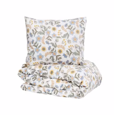 Bäddset Risdal Satin 150x210 Kosta Linnewäfveri