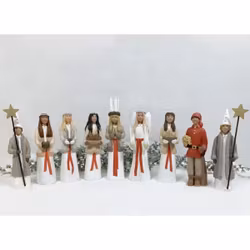 Lilla Luciatåget 9 figurer