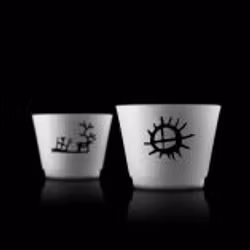 Ljuskyktor "frost" 2-pack
