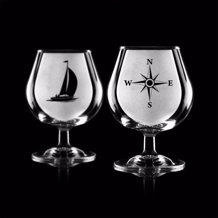 Cognacglas "Skärgård" 2-pack