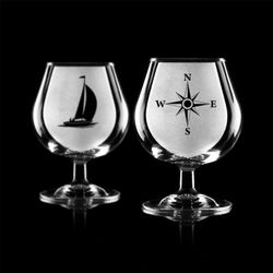 Cognacglas "Skärgård" 2-pack