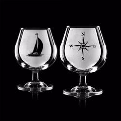 Cognacglas "Skärgård" 2-pack