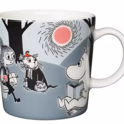 Muminmugg "äventyr flytten"