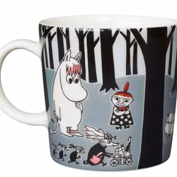 Muminmugg "äventyr flytten"