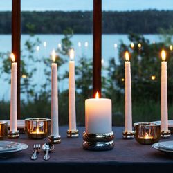 Ljusstake för blockljus marriage