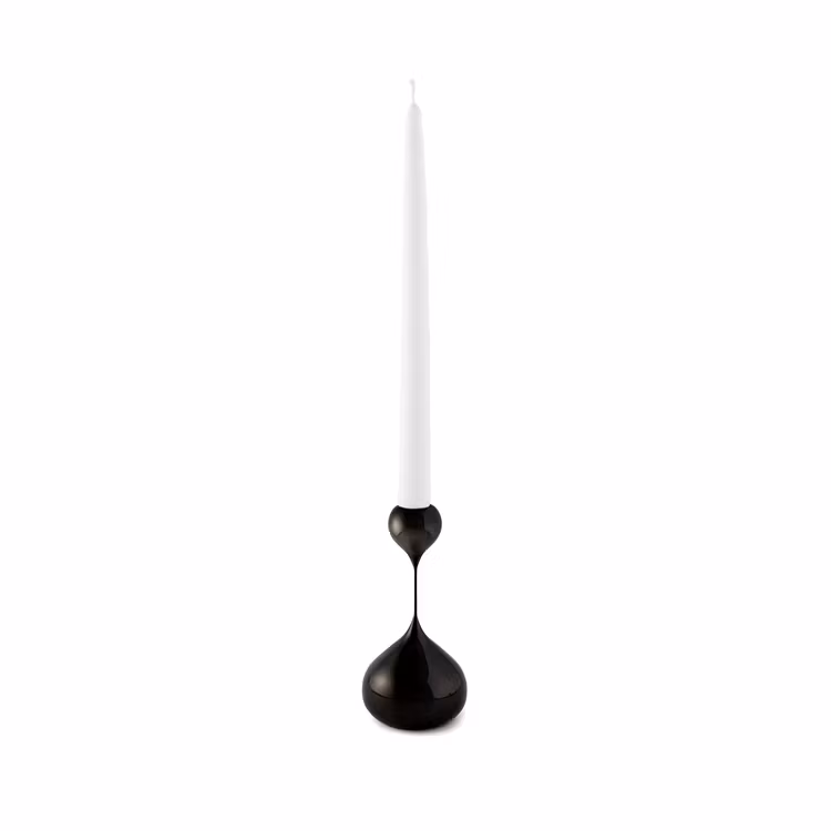 Ljusstake tender liten svart