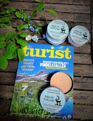 Schampo och tvål anpassat för utomhusbruk