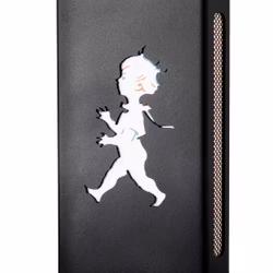 Tändsticksaskfodral stor svart