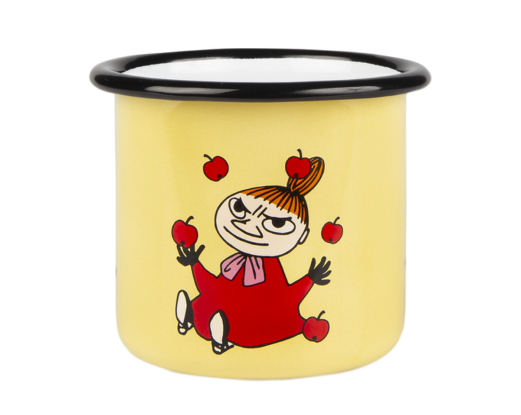 Mugg emaljerad "lilla my" 2,5 dl