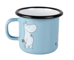Mugg emaljerad "mumin" 2,5 dl