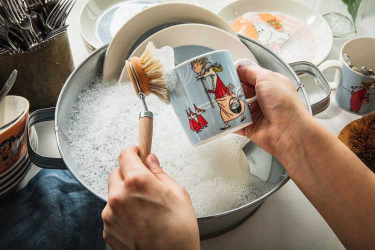 Muminmugg "filifjonkan grå"
