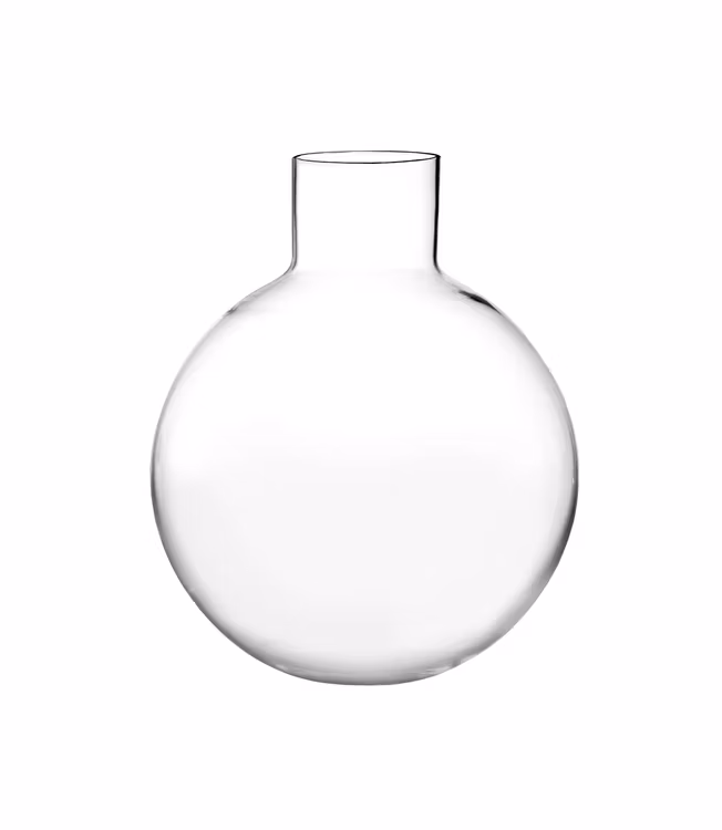 Vas pallo liten 33 cm klarglas...     SÄLJS ENDAST I BUTIK