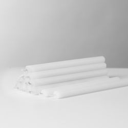 Ljus vit 18 cm