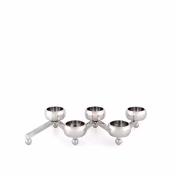 Ljusstake constella 5 ljus aluminium